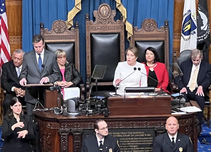 Gov. Healey, Lt. Gov. Driscoll share vision, optimism in inaugural addresses Massachusetts