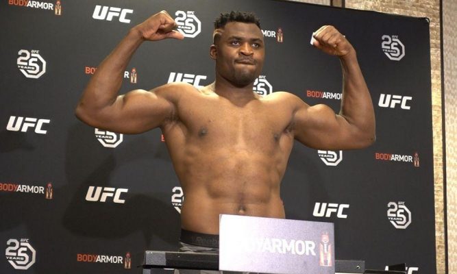 Francis Ngannou Training in Las Vegas Ahead of UFC 226 Showdown with