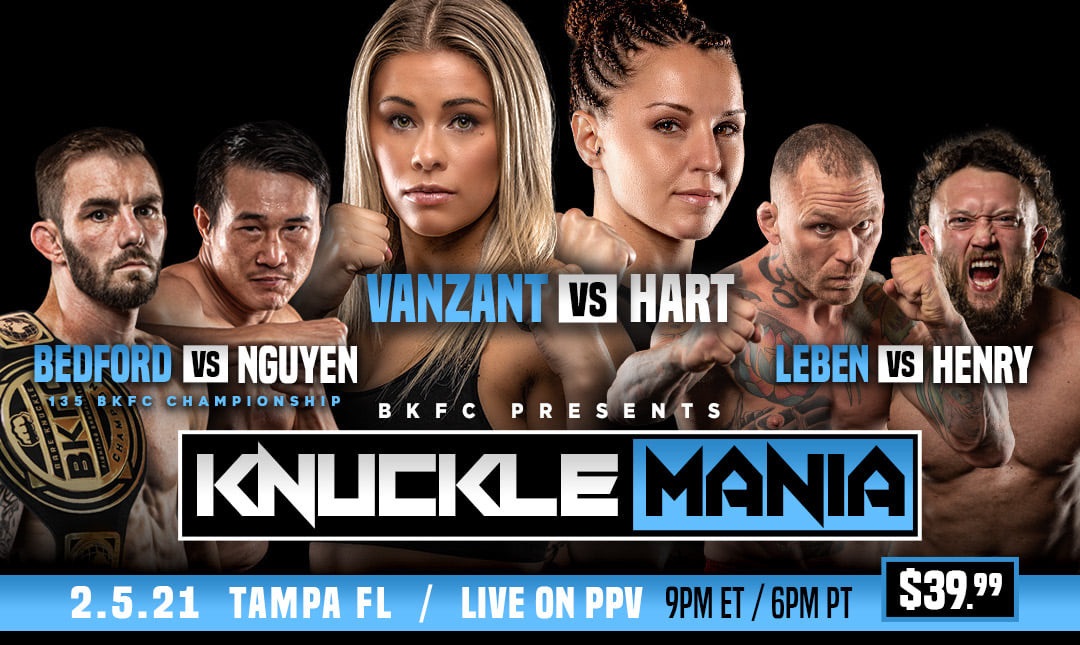BKFC Knucklemania Opening Betting Odds MMAOddsBreaker