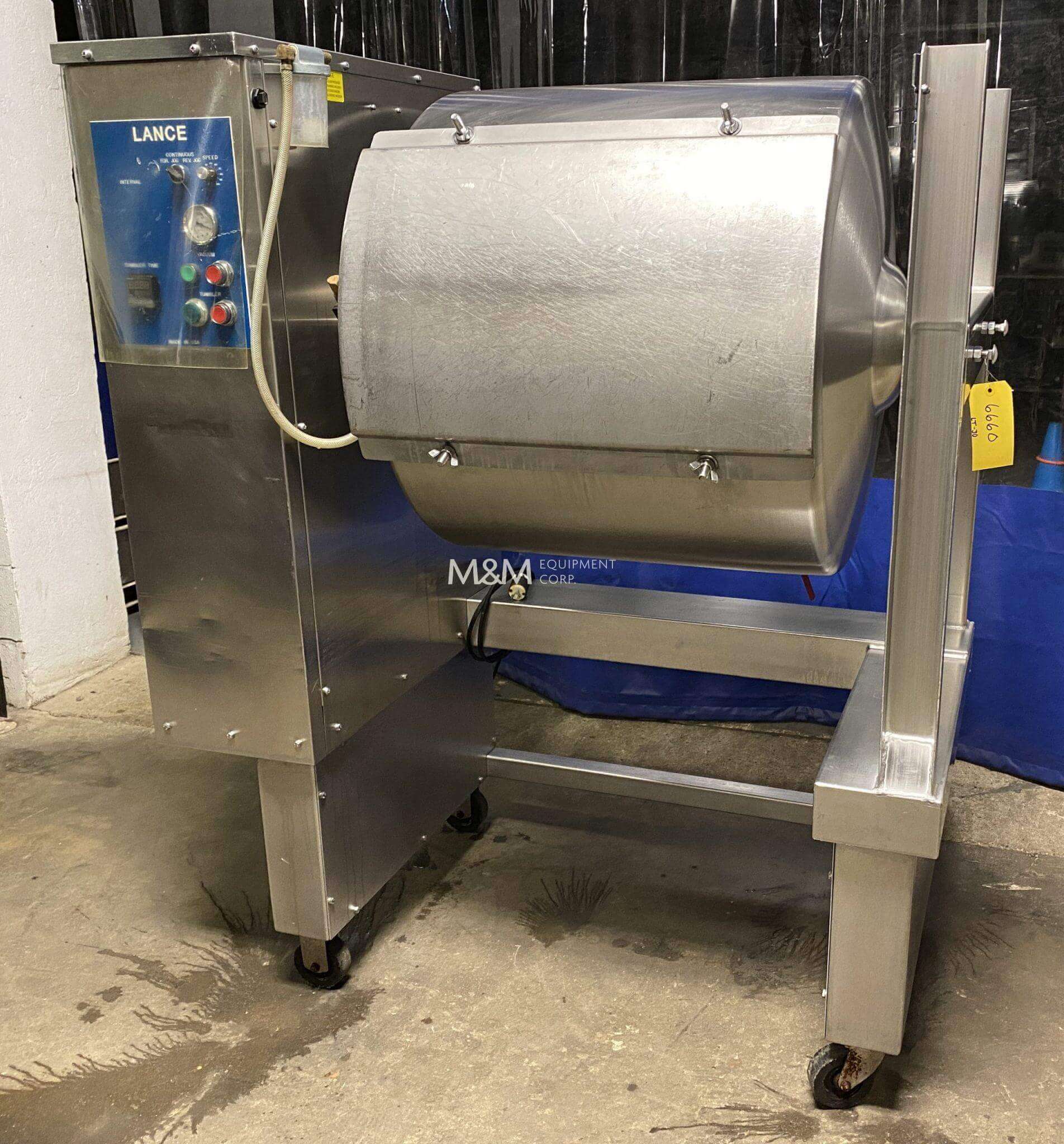 Lance LT 30 Vacuum Tumbler M&M Equipment Corp