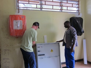 Solar Without Frontiers keep lights on at MMH