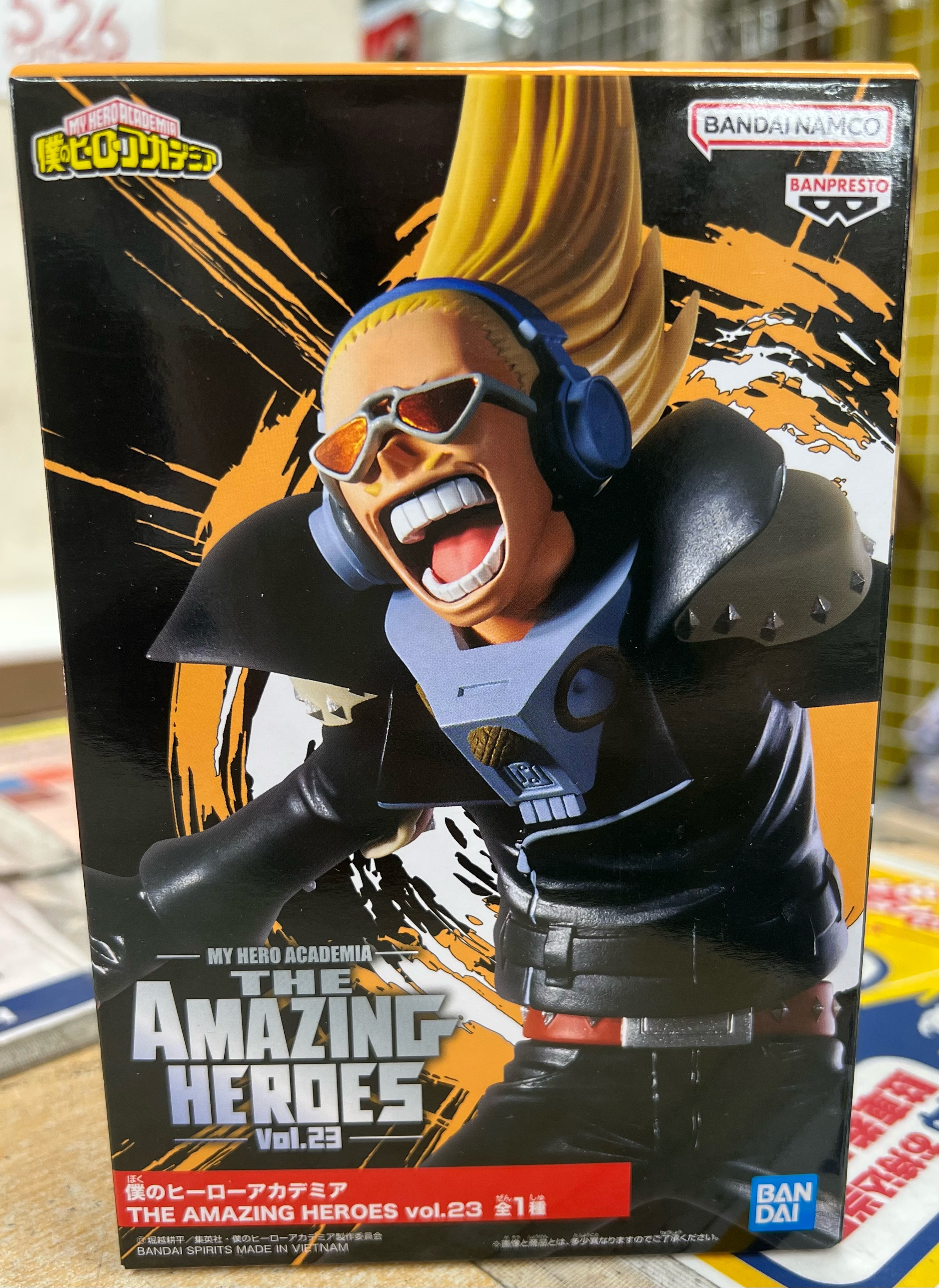 『バンプレスト　プレゼント・マイク ​「僕のヒーローアカデミア」 ​THE ​AMAZING ​HEROES ​vol.23』買い取りさせていただきました！！【桃太郎王国 西船橋店の買取情報をお知らせします】