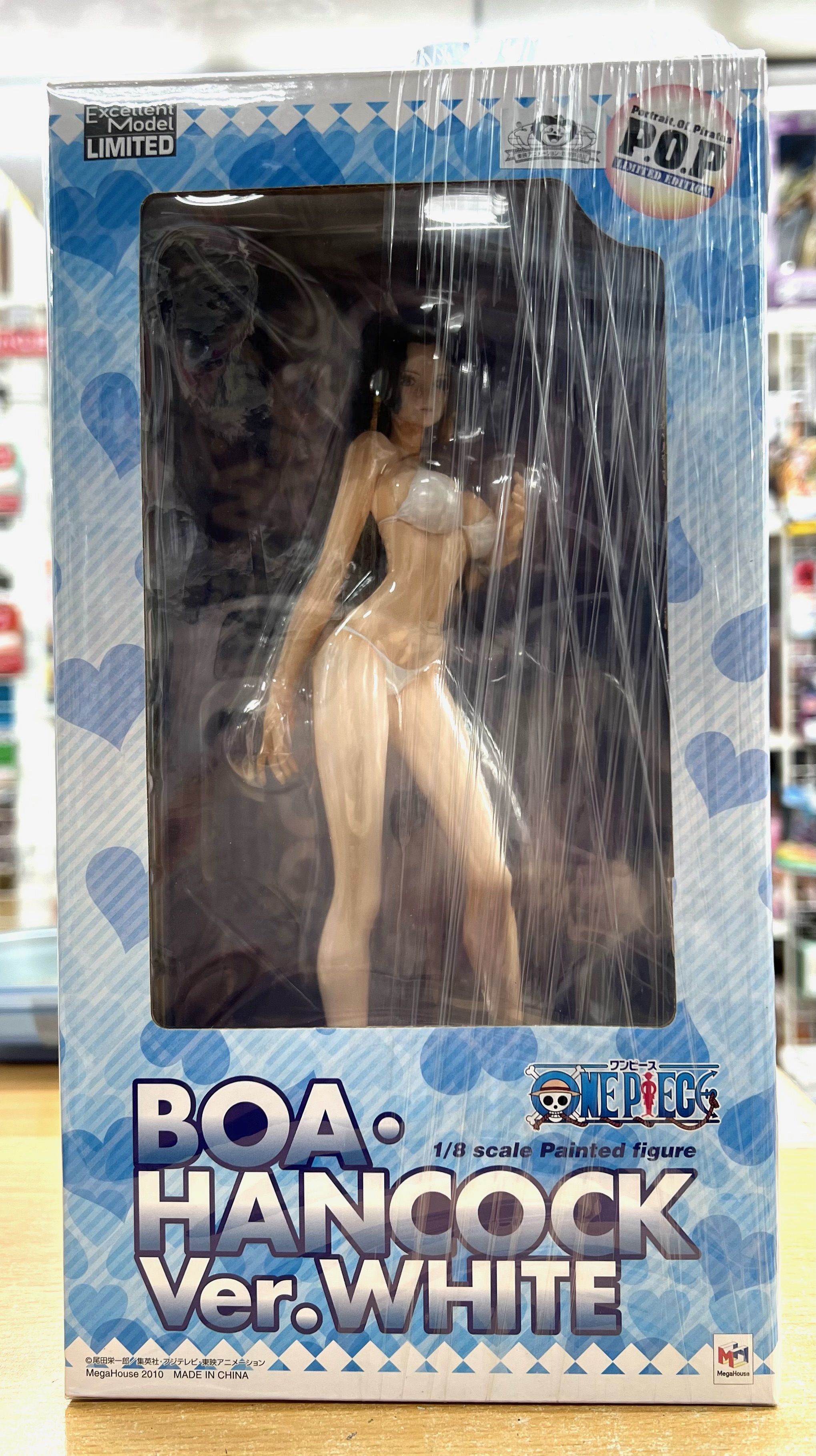 桃太郎王国 西船橋店の最新買い取り情報『メガハウス　フィギュア　ボア・ハンコック ​Ver.WHITE ​「ワンピース」エクセレントモデルLIMITED ​Portrait.Of.Pirates ​ワンピース ​LIMITED ​EDITION』