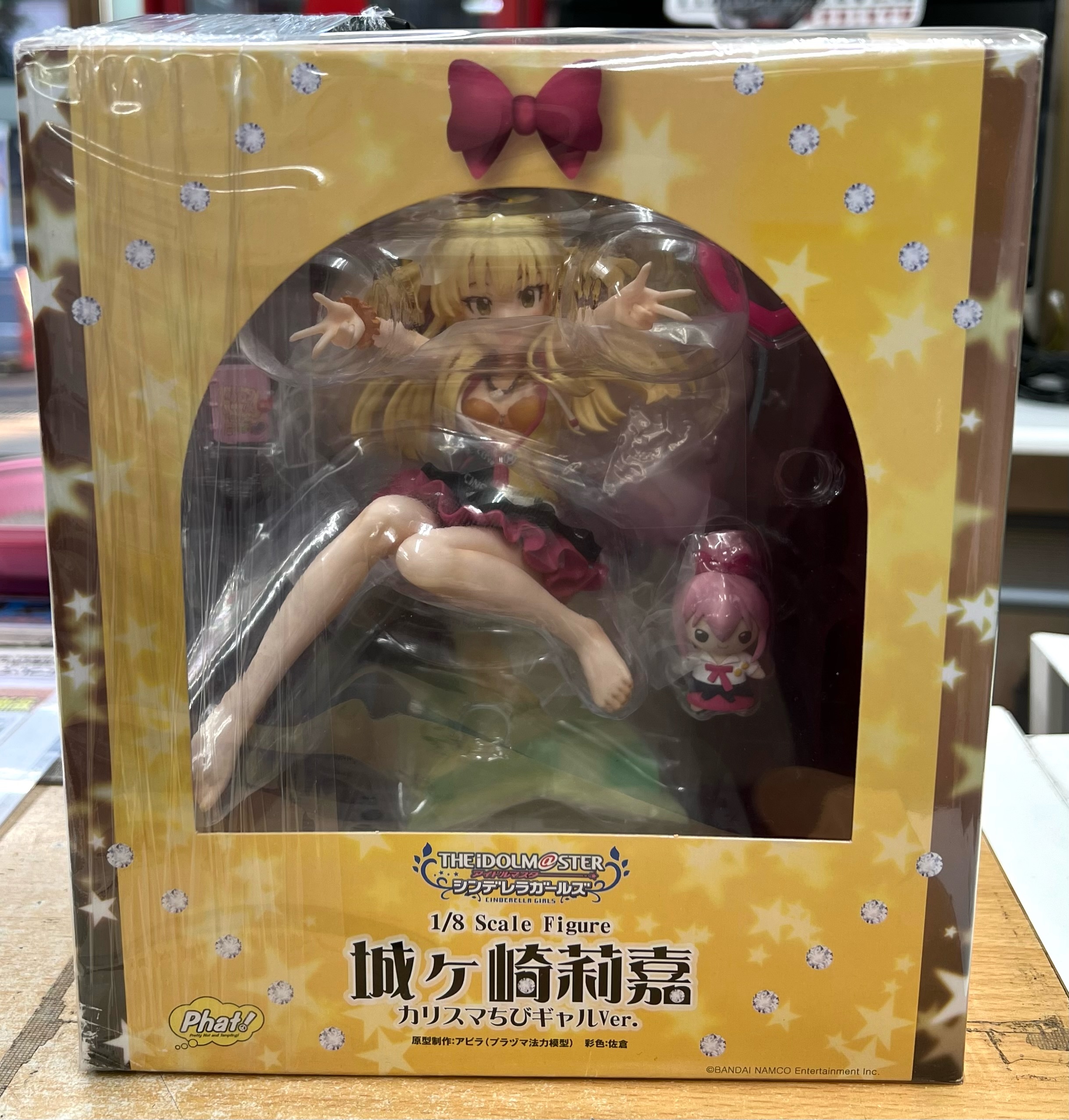 『ファット・カンパニー　城ヶ崎莉嘉 ​カリスマちびギャルVer. ​「アイドルマスター ​シンデレラガールズ」 ​1/8 ​PVC製塗装済み完成品フィギュア』お売りいただきました！！【桃太郎王国 西船橋店の入荷情報となります】