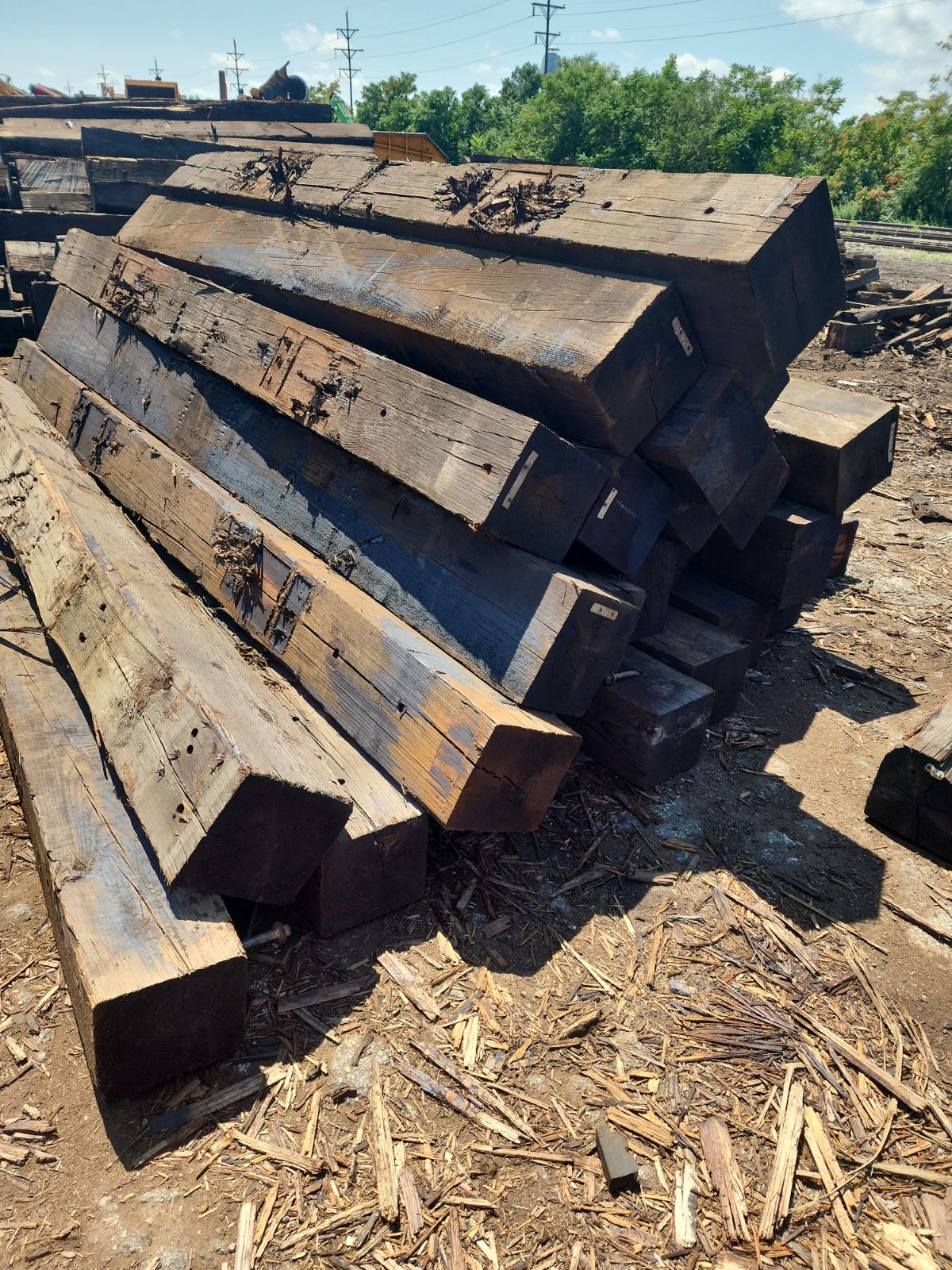 Quality Railroad Ties for Sale Midwest Material Management I C&D