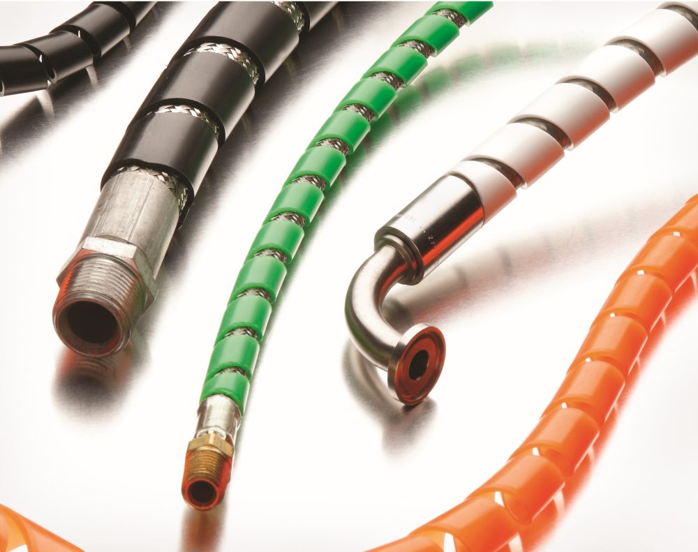 HeliTube® Polyethylene Spiral Wrap Outdoor Cable Wrap