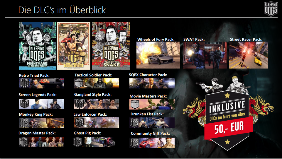 Sleeping Dogs Definitive Edition kaufen, Sleeping Dogs Definitive MMOGA