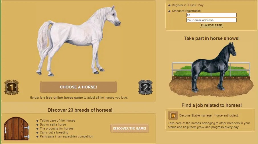 Take Care Of Horse Games