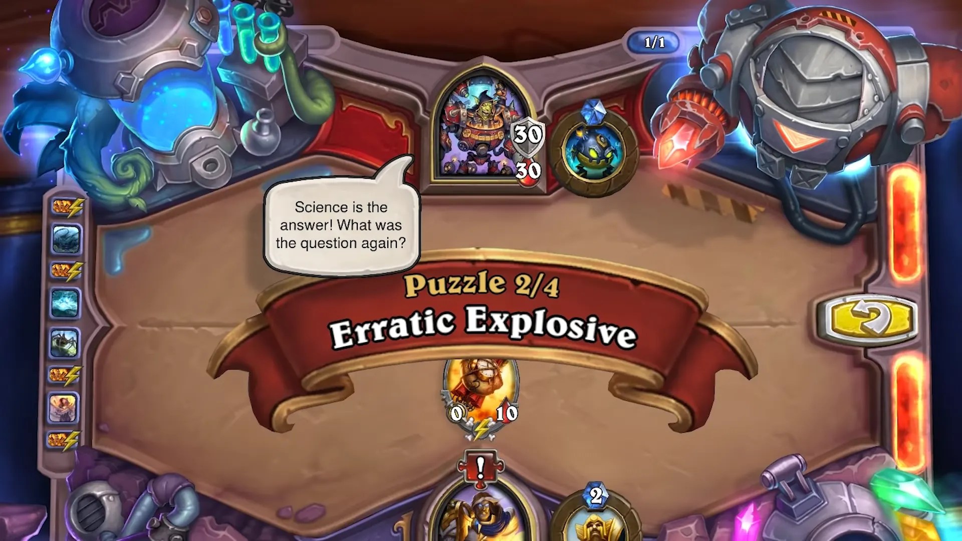 Hearthstone Talks about Puzzle Labs