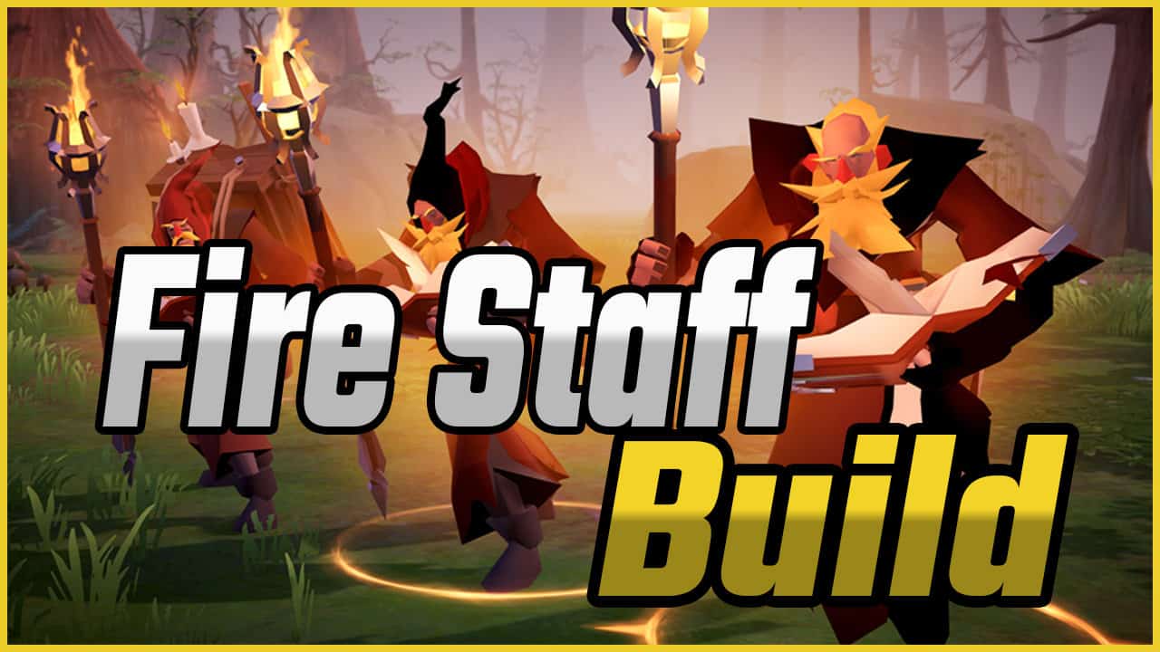 The Best Fire Staff Build for Albion Online PvE & PvP Solo Build