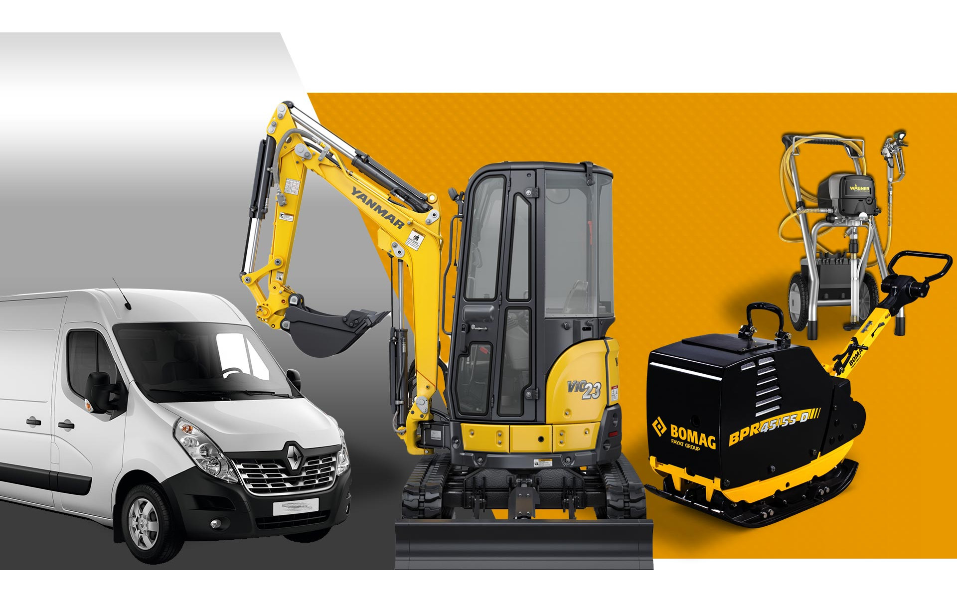 Location engin terrassement remorques utilitaires Epinal MMS & LOCATION