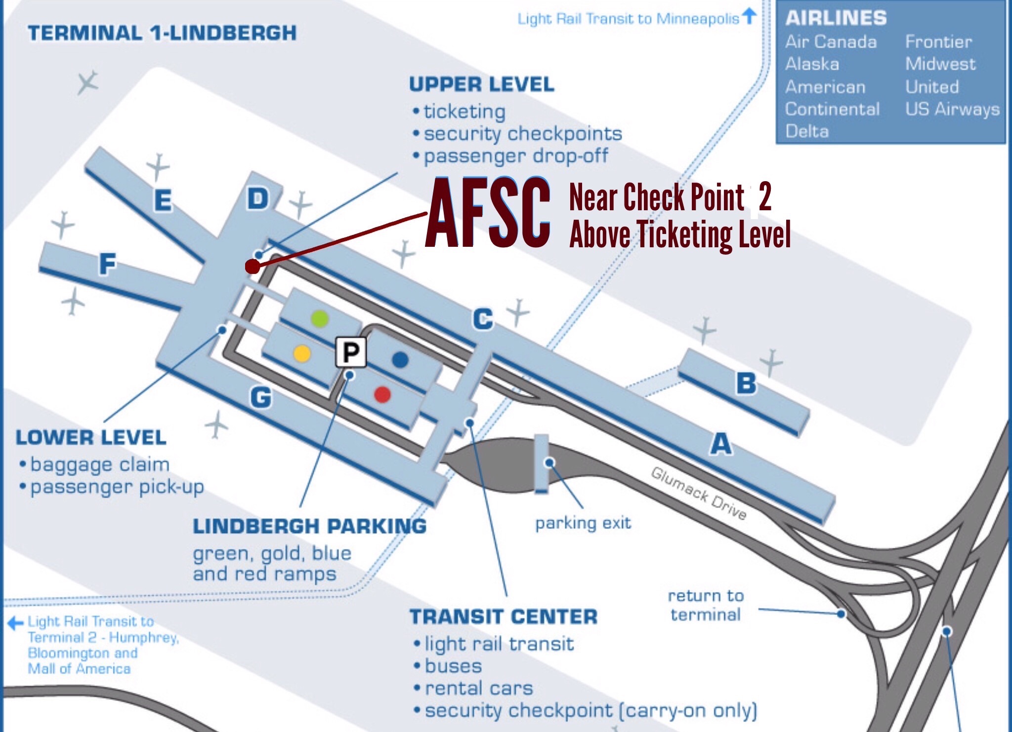 Maps Minnesota Armed Forces Service Center
