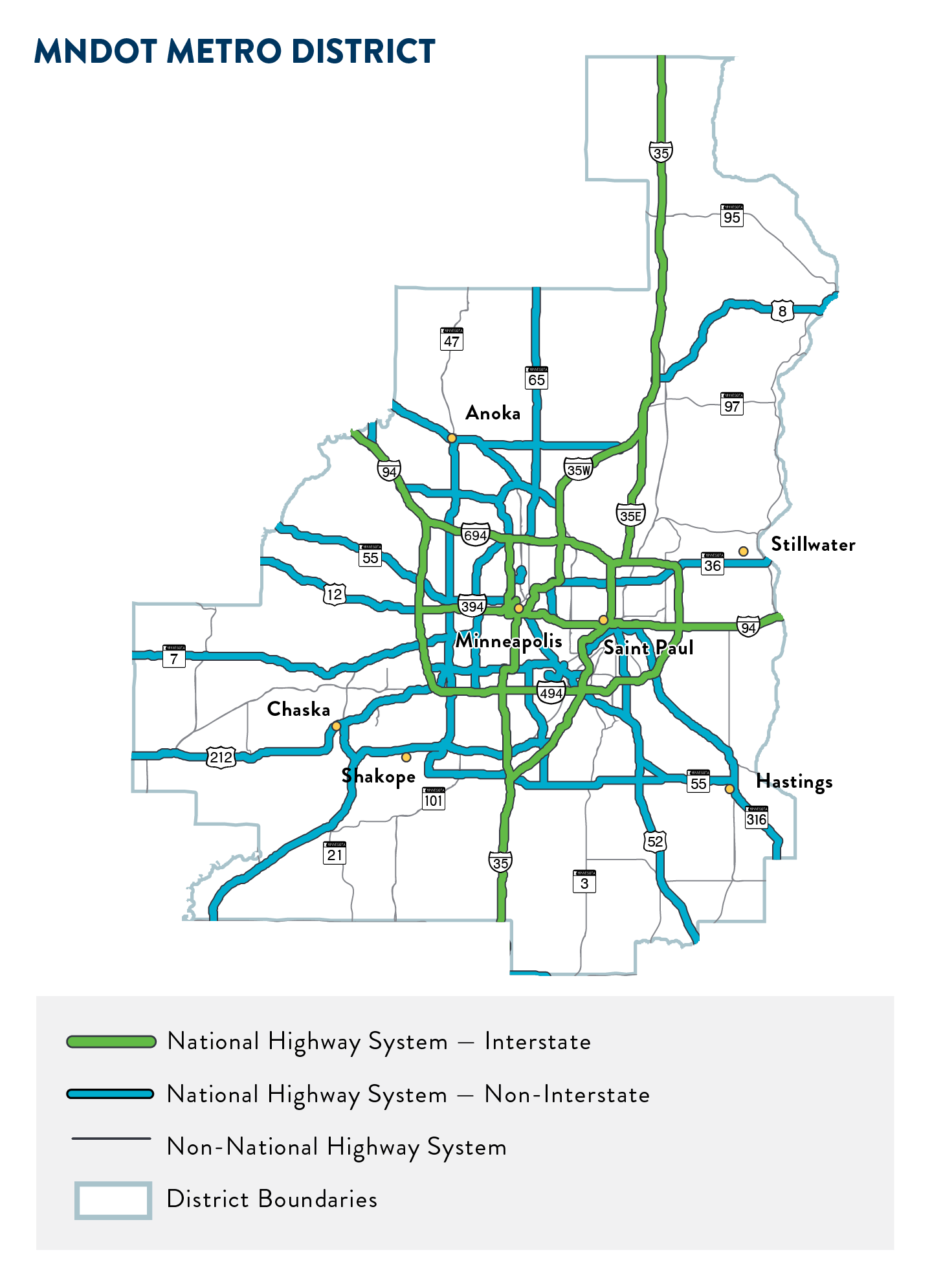 Metro District Project Selection MnDOT