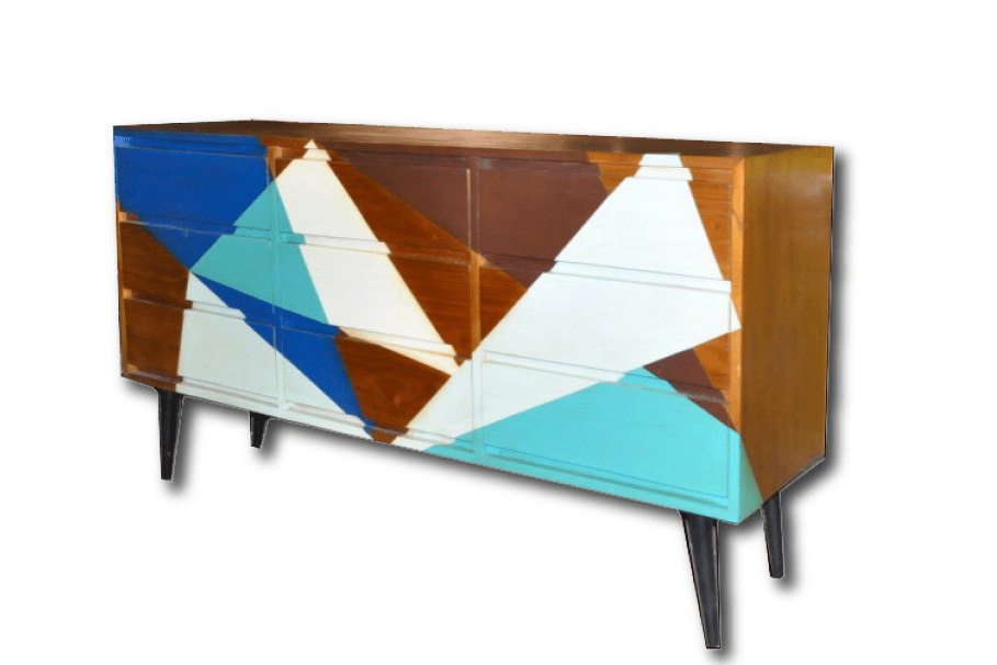 Abbey Retro Wood Furniture Brisbane