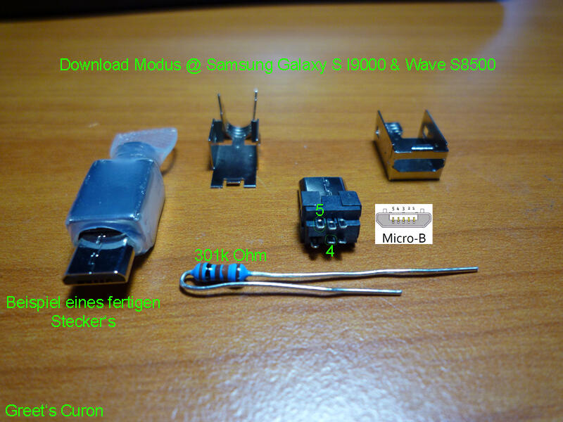 USB-JIG: Samsung Handys in den Download-Modus retten