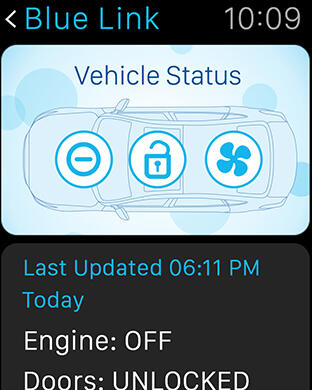 Hyundai Blue Link landet auf der Apple Watch