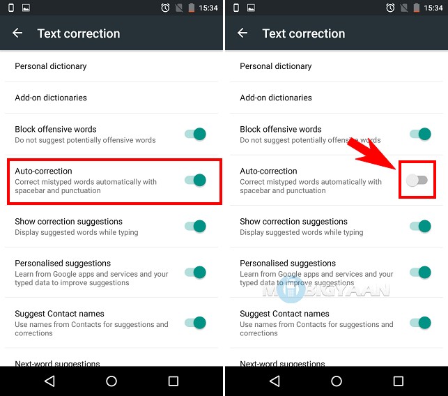 How to disable autocorrect on Android devices [Beginner's Guide]