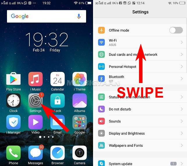 35+ Ide Cara Screenshot Di Hp Vivo Y91c Android Pintar