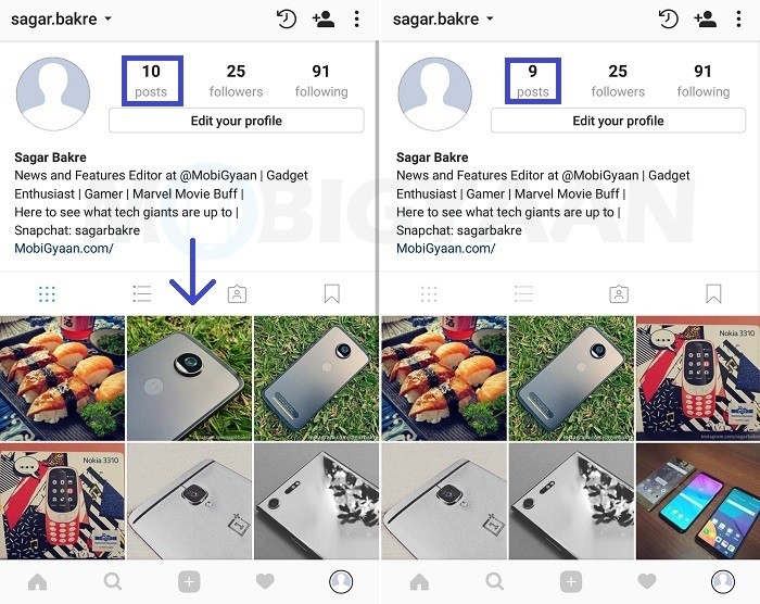 How to hide Instagram posts from your profile [Android Guide]