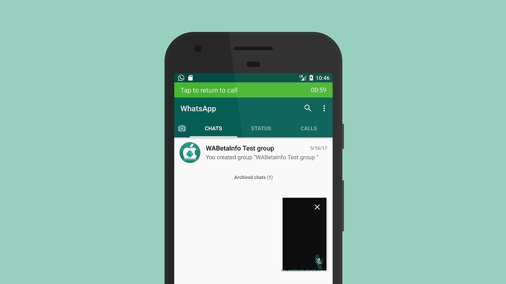WhatsApp beta update brings pictureinpicture mode