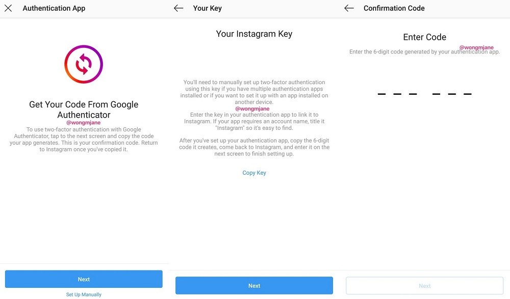Instagram developing nonSMS based 2factor authentication to protect