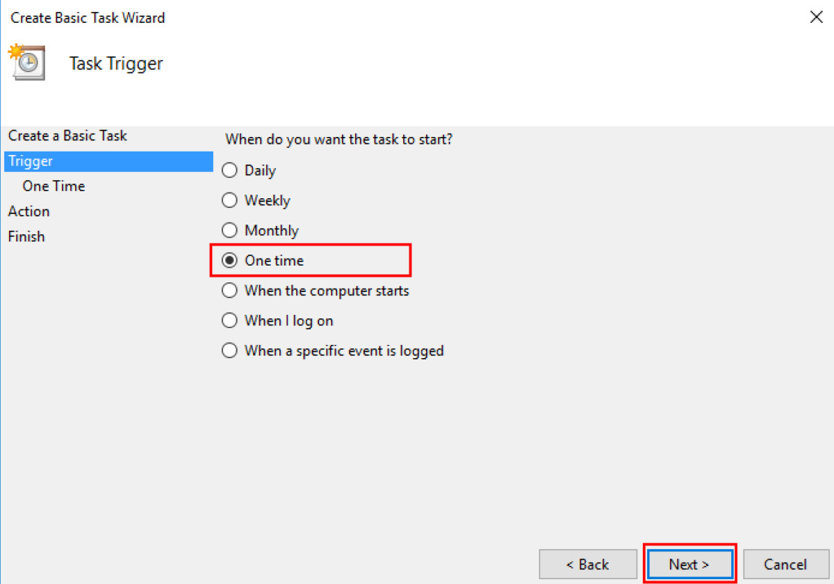 How to schedule automatic shutdown in Windows 10