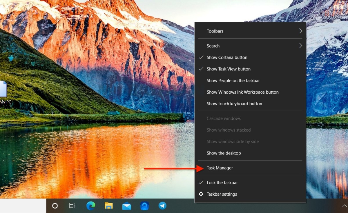How to set default tab in Task Manager in Windows 10