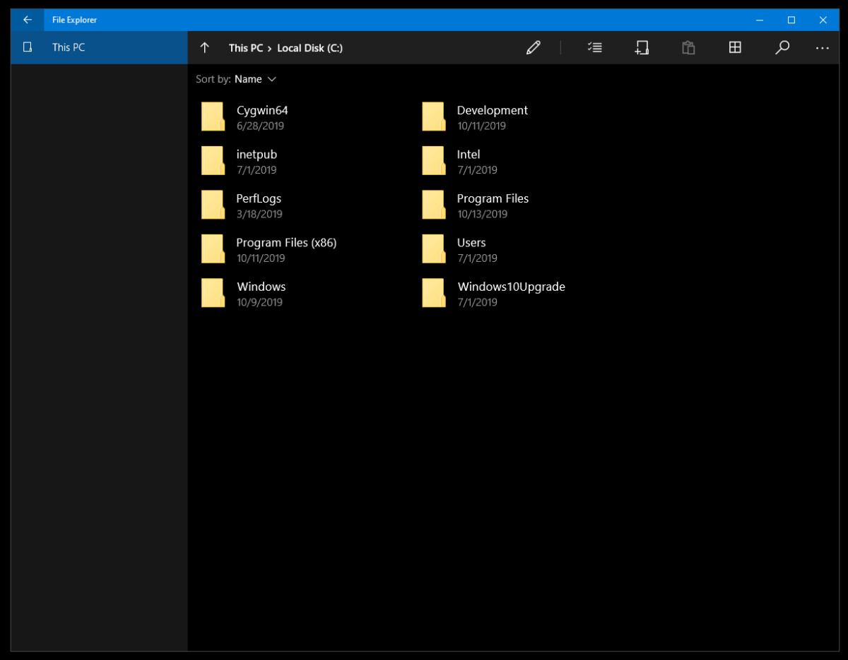 How to enable new File Explorer in Windows 10