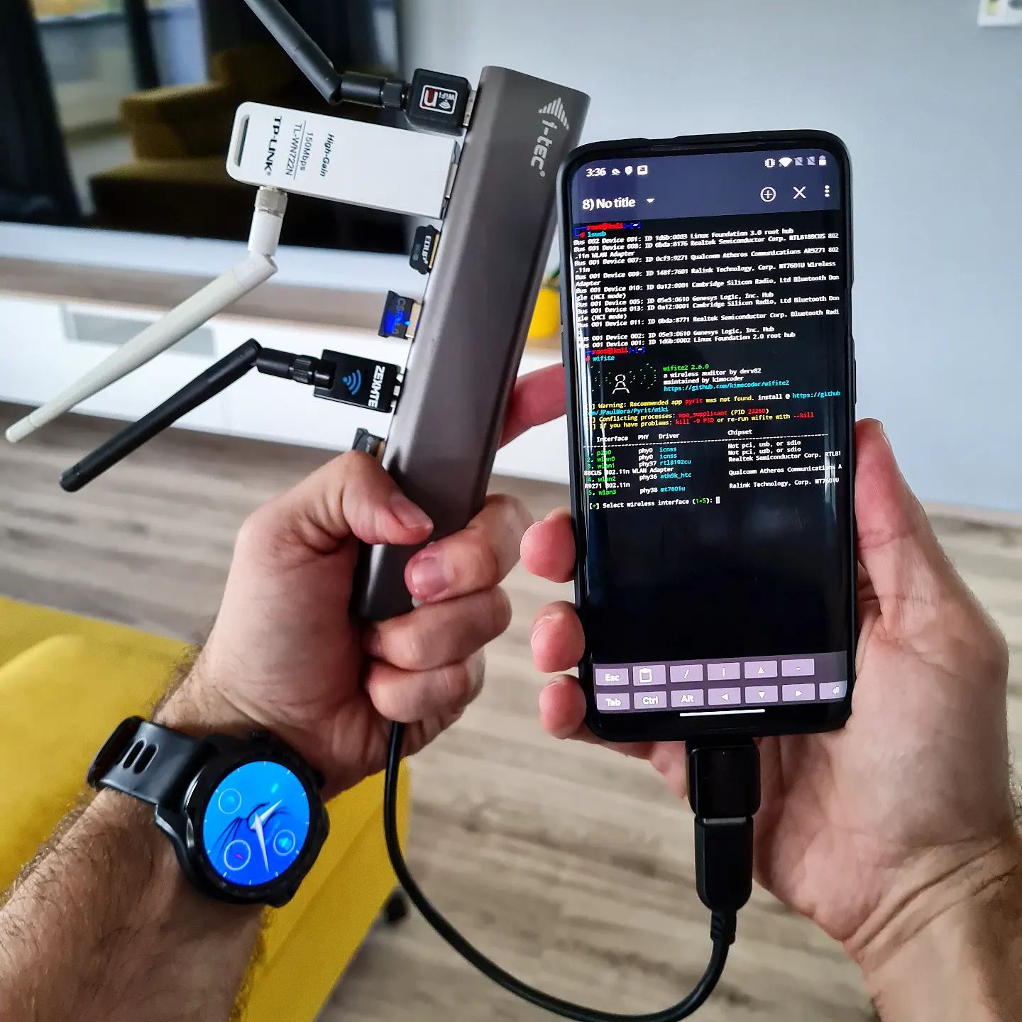 NetHunter Hacker VII: Wi-Fi compatibility check and setup on