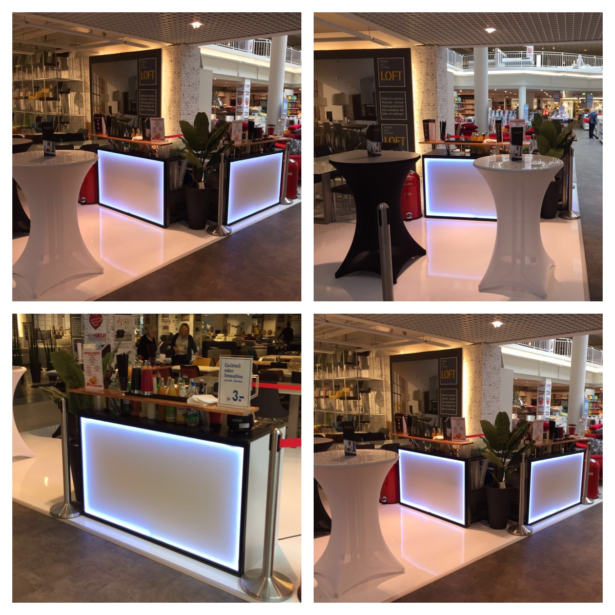 Mobile Smoothie Bar mieten Vitaminbar für Events