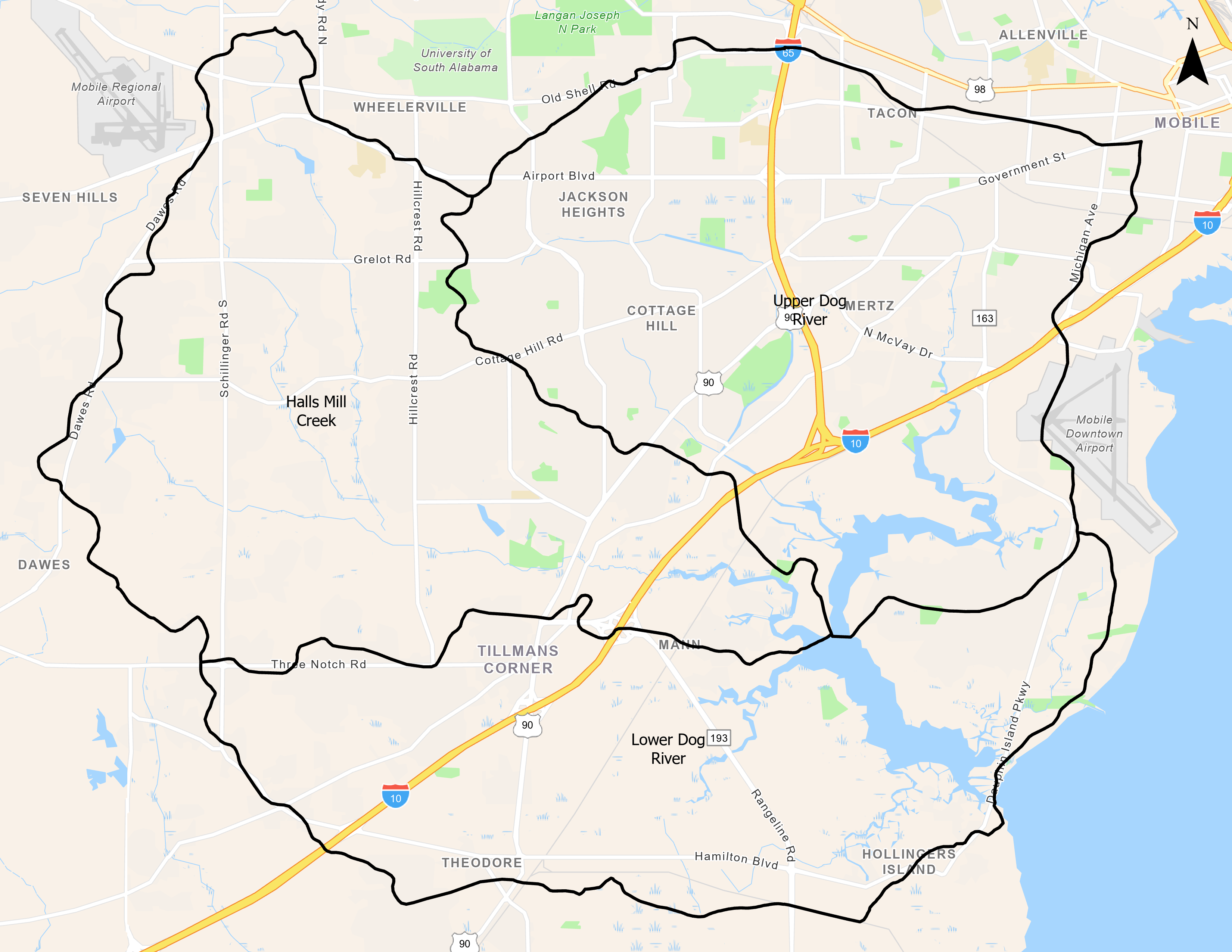 The Landscape Mobile Bay National Estuary Program