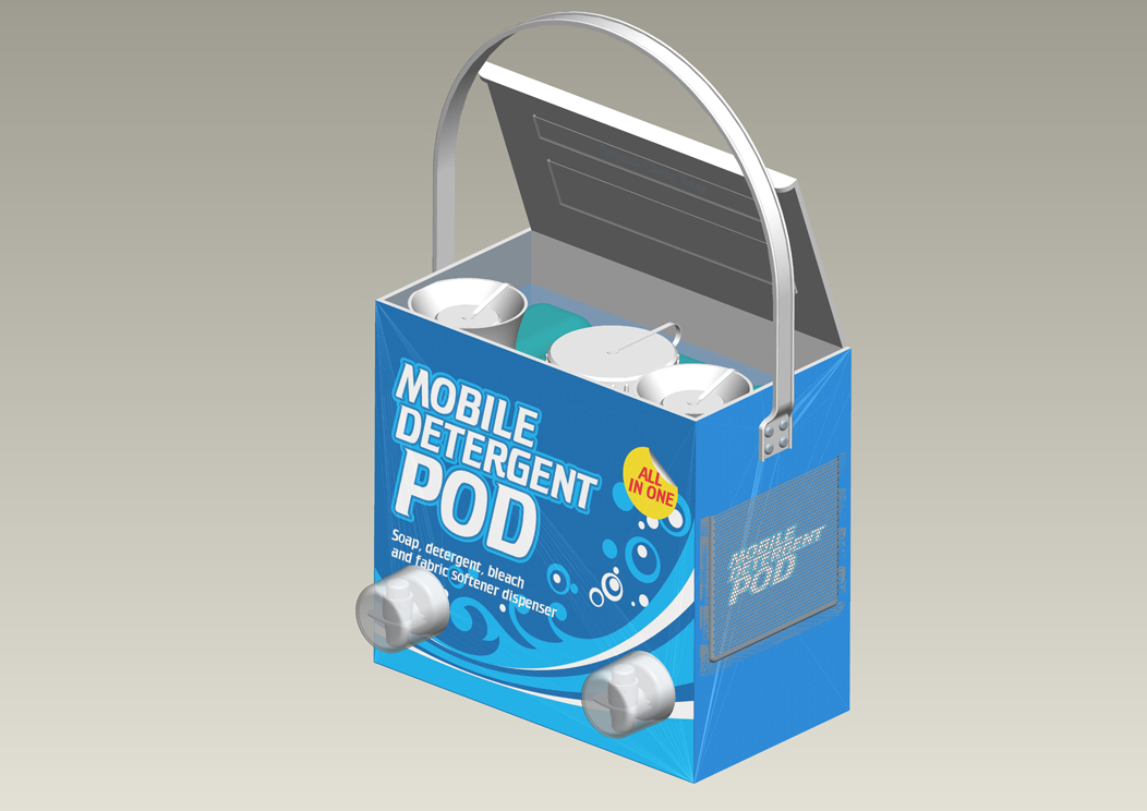 Mobile Detergent Pod Home