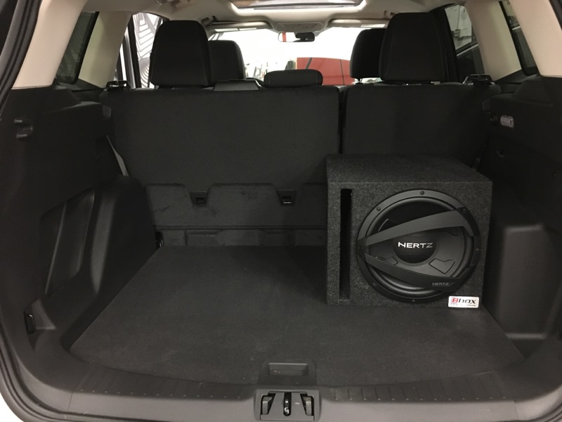 Ford Edge Subwoofer System for Repeat Lehighton Client