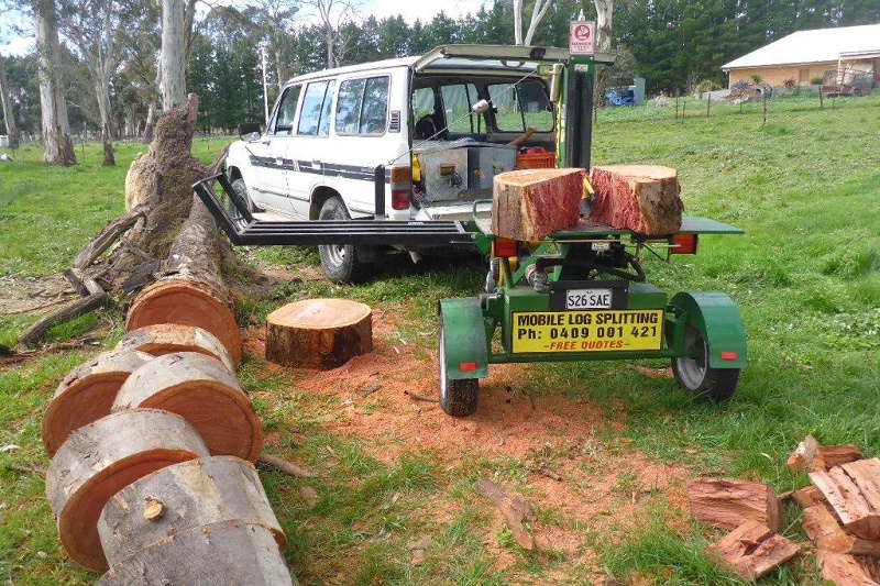 Mobile Log Splitting & Wood Cutting Adelaide, Barossa, Hills