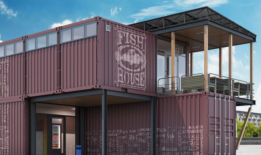 Shipping Container for Restaurants MMPS