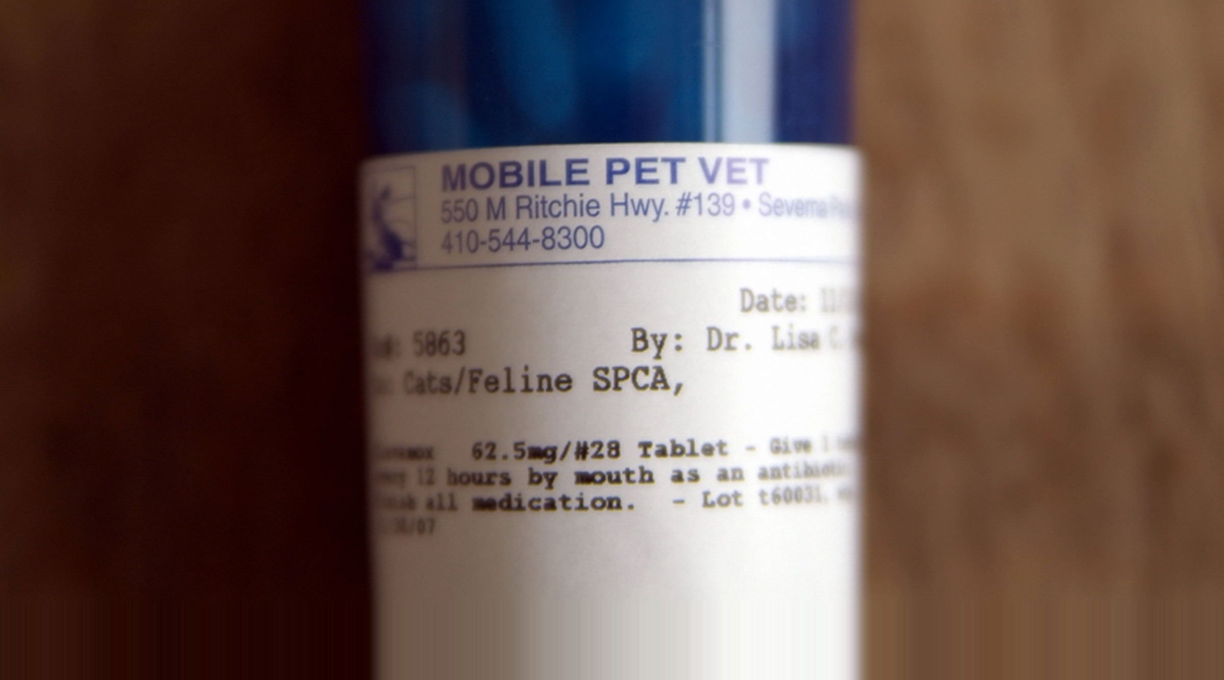 Refill a Prescription Mobile Pet Vet