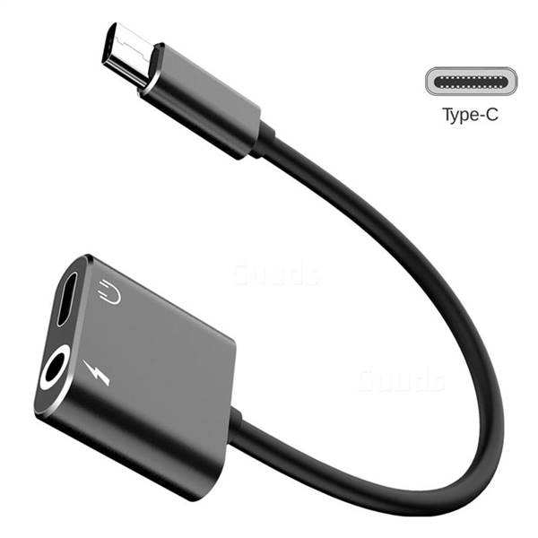 CABLU ADAPTOR USB TYPE C LA 3.5 MM JACK +TYPE C GENERAL