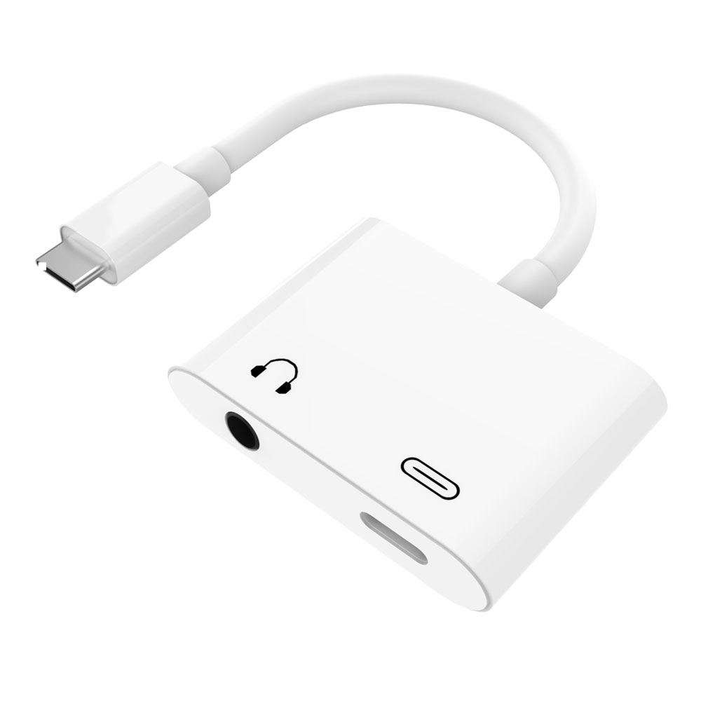 CABLU ADAPTOR USB TYPE C LA 3.5 MM JACK +TYPE C GENERAL