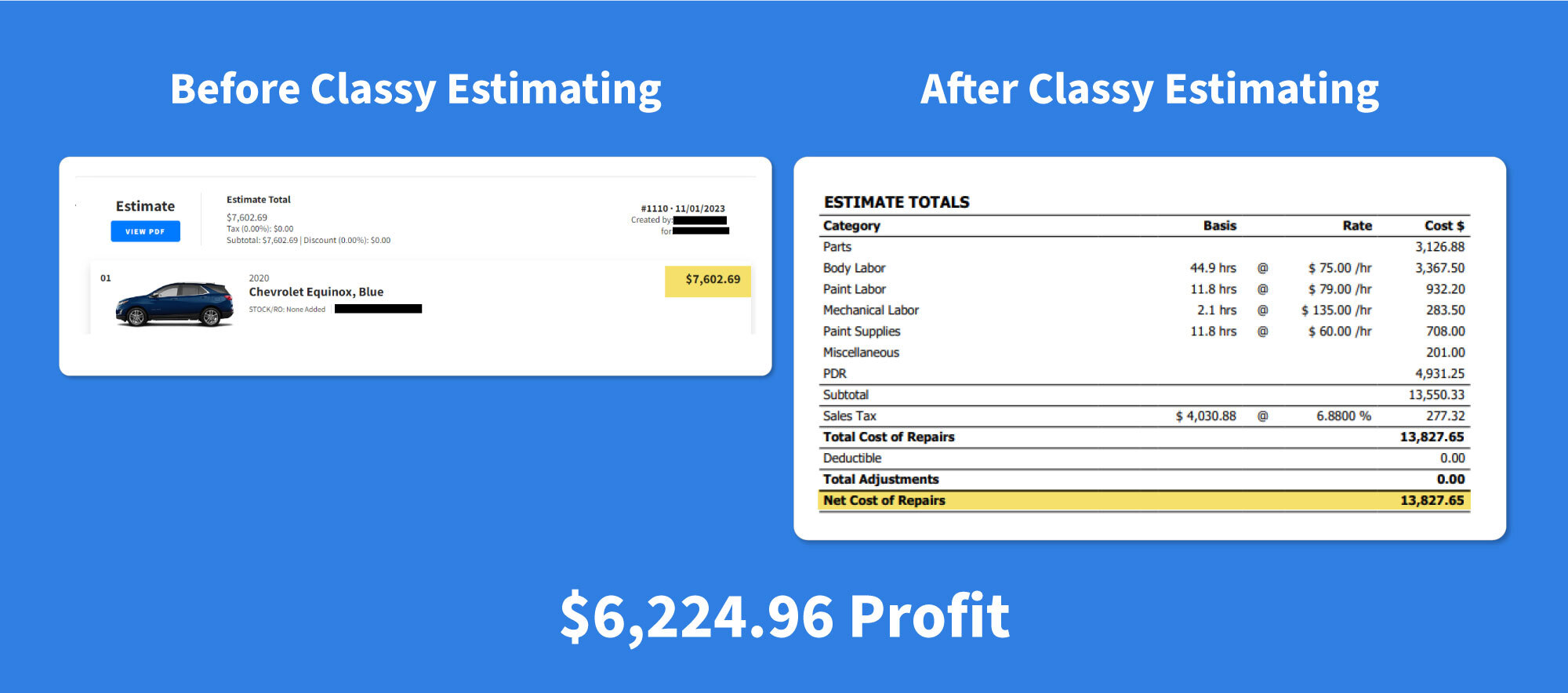 Supercharge Your Hail Estimates with Classy Estimating, Now Integrated