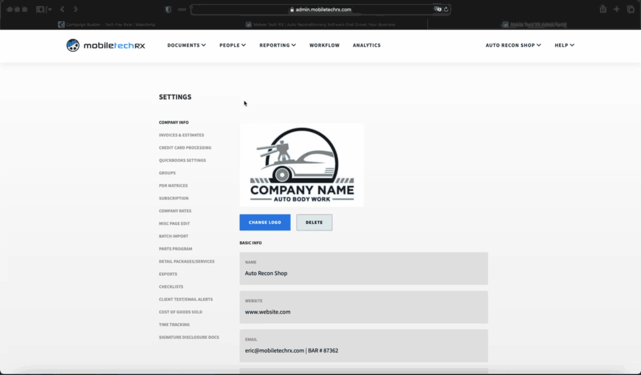 Feature Highlight Tech Pay Rate Mobile Tech RX