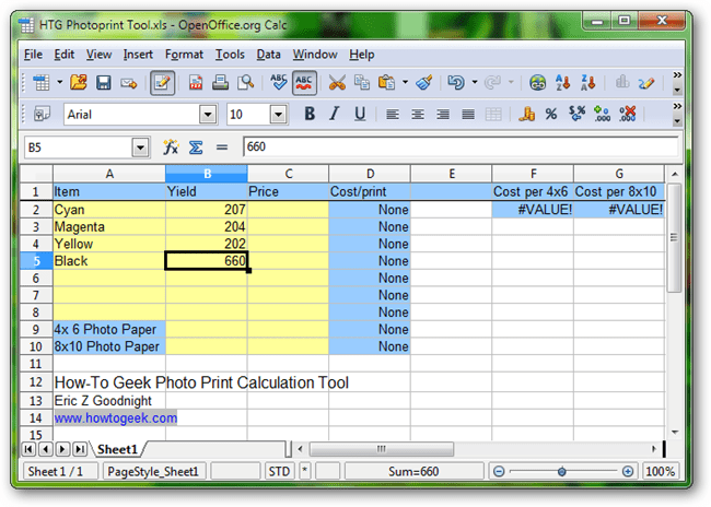 Photo Print Cost Calculation Tool Created Mobile Venue