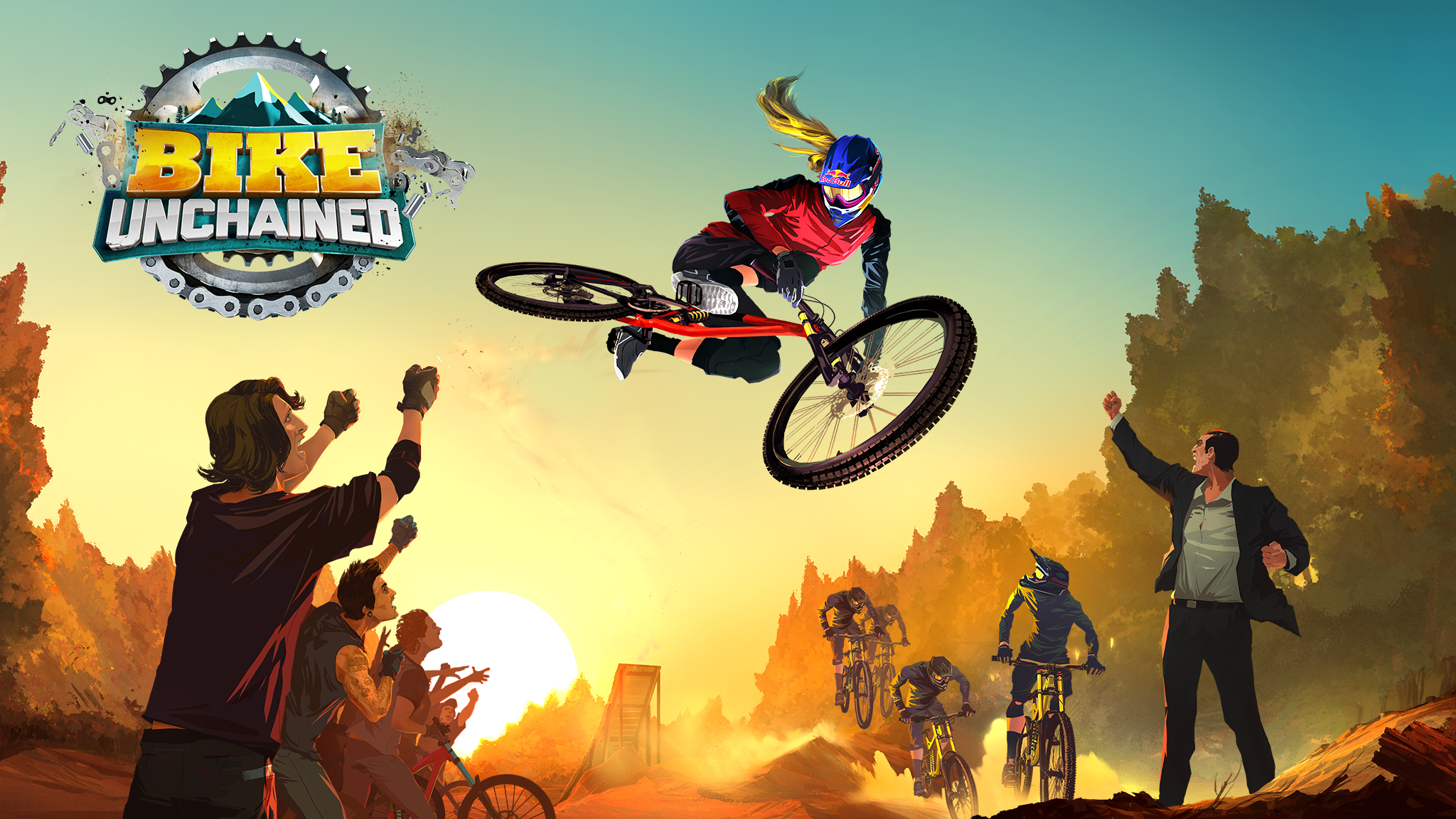 Bike Unchained è il gioco di folle corsi in bici di RedBull (video