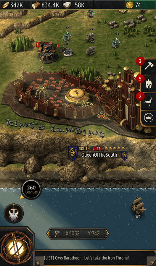 Game of Thrones Conquest, il gioco ufficiale della celebre serie HBO è