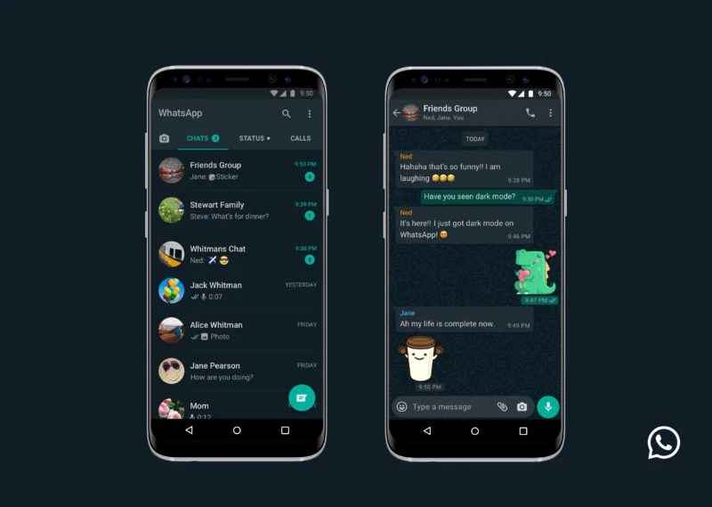 WhatsApp Dark Mode ufficiale su Android e iOS come