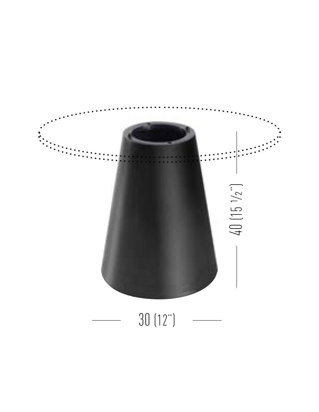 Base ROLLER Mobiliario de Hosteleria