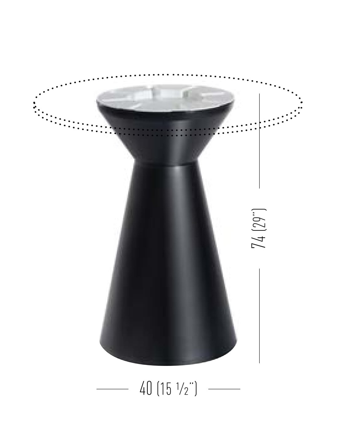 Base ROLLER Mobiliario de Hosteleria