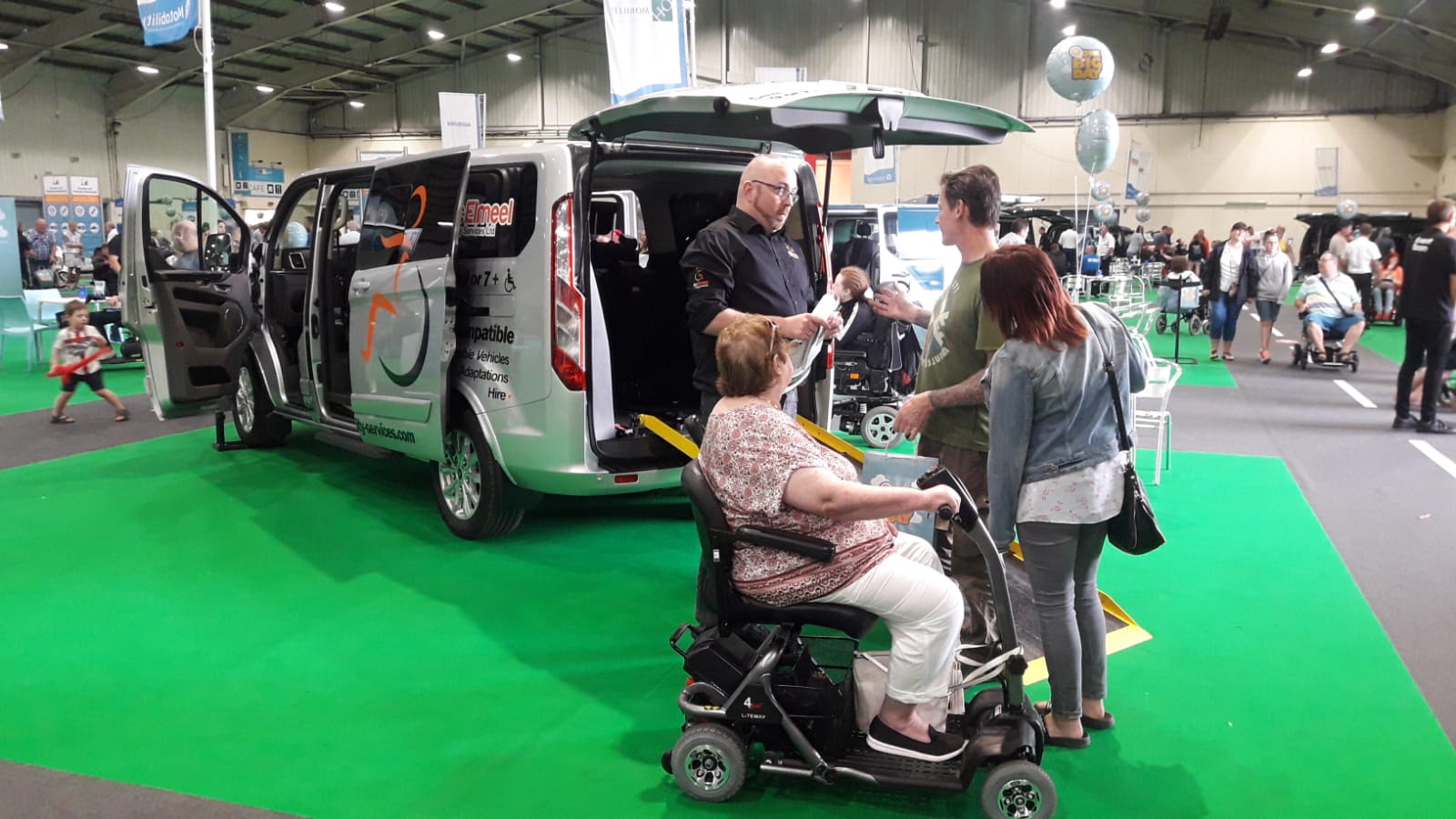 McElmeel Mobility at the Motability Big Event, Westpoint Arena, Exeter