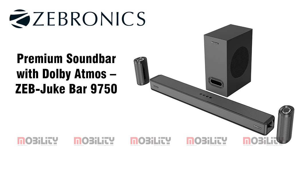 Zebronics launches a premium soundbar with Dolby Atmos ZEBJuke Bar
