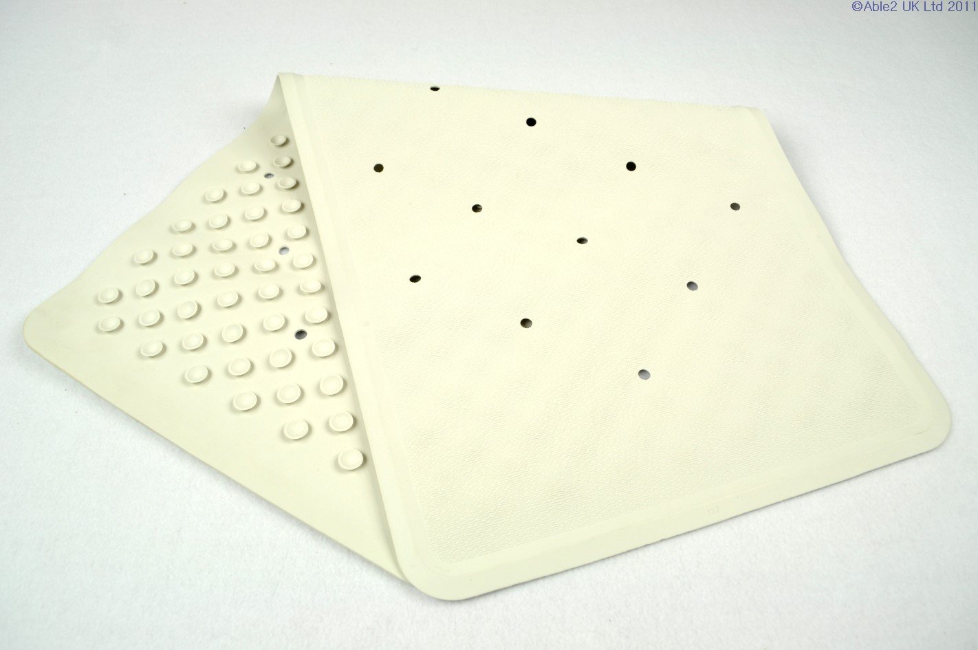 Bath Mat Extra Long 37x90cm White Mats & Pillows from Mobility Pitstop