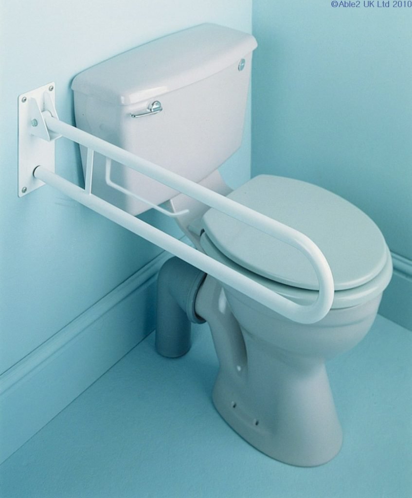 Fold Away Grab Rail 760mm (30"") Grab Bars & Rails from Mobility